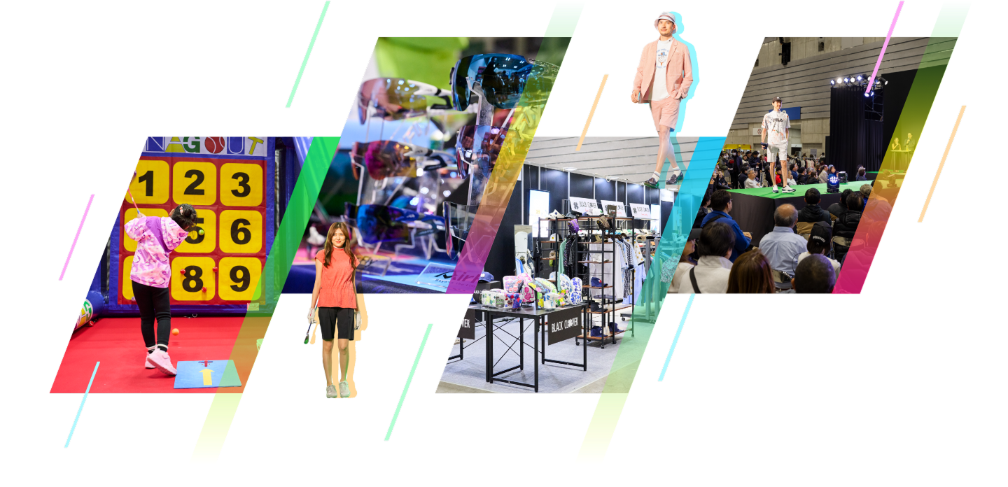 最新ゴルフクラブ展示